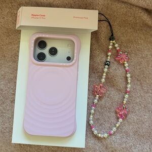 Casetify iPhone 17 Pro Ripple Case - Primrose Pink